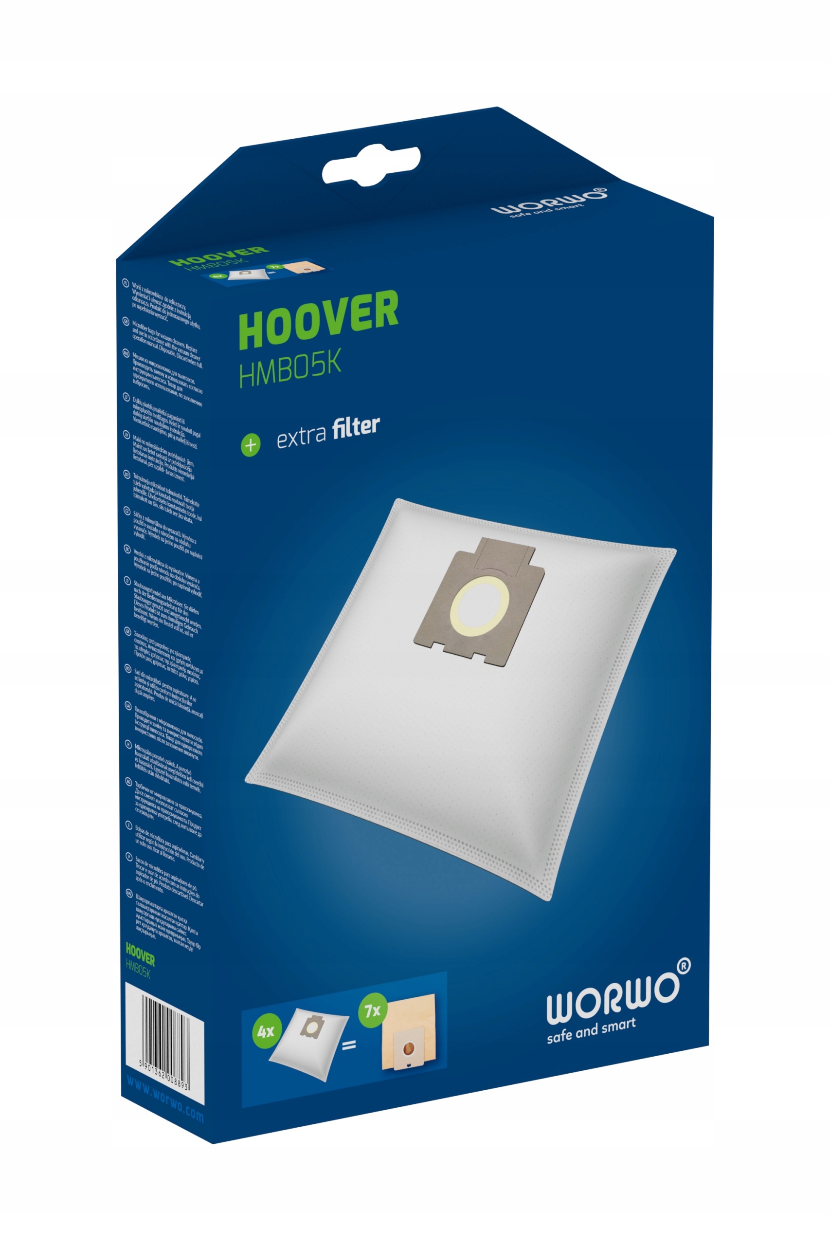 12x worki do HOOVER Telios Extra H81 SENCOR TRISA Marka odkurzacza Hoover inna