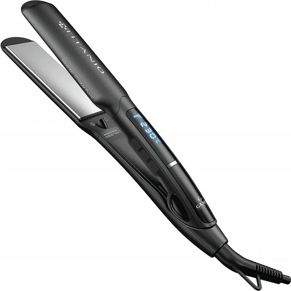 Titánová žehlička na vlasy Ga.ma Žehlička na vlasy X-wide 4D Titanium