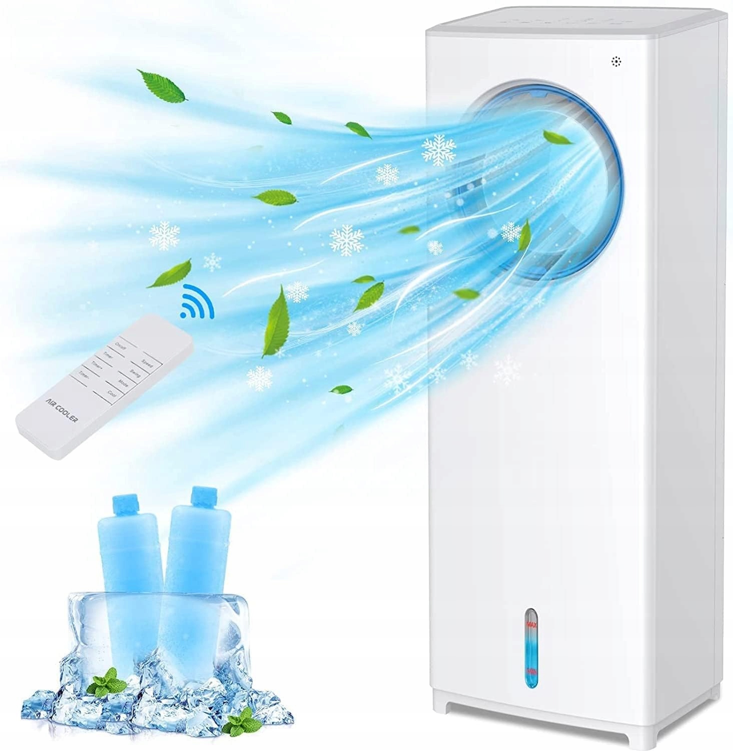 Klimator wodny przenośny wentylator cichy 40db