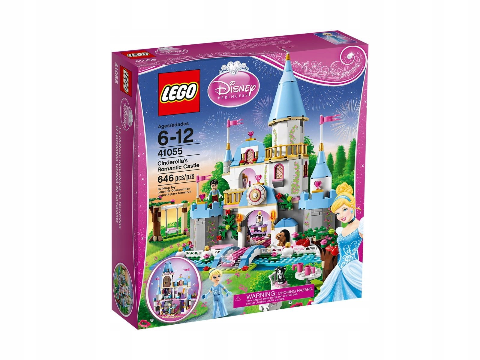Lego Disney 41055 Romantický zámek Popelka Nový set Popelka