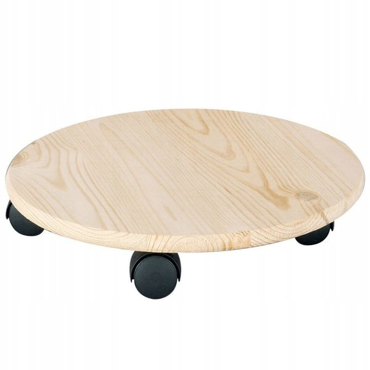

Okrągła podstawka pod donicę na kółkach 35cm