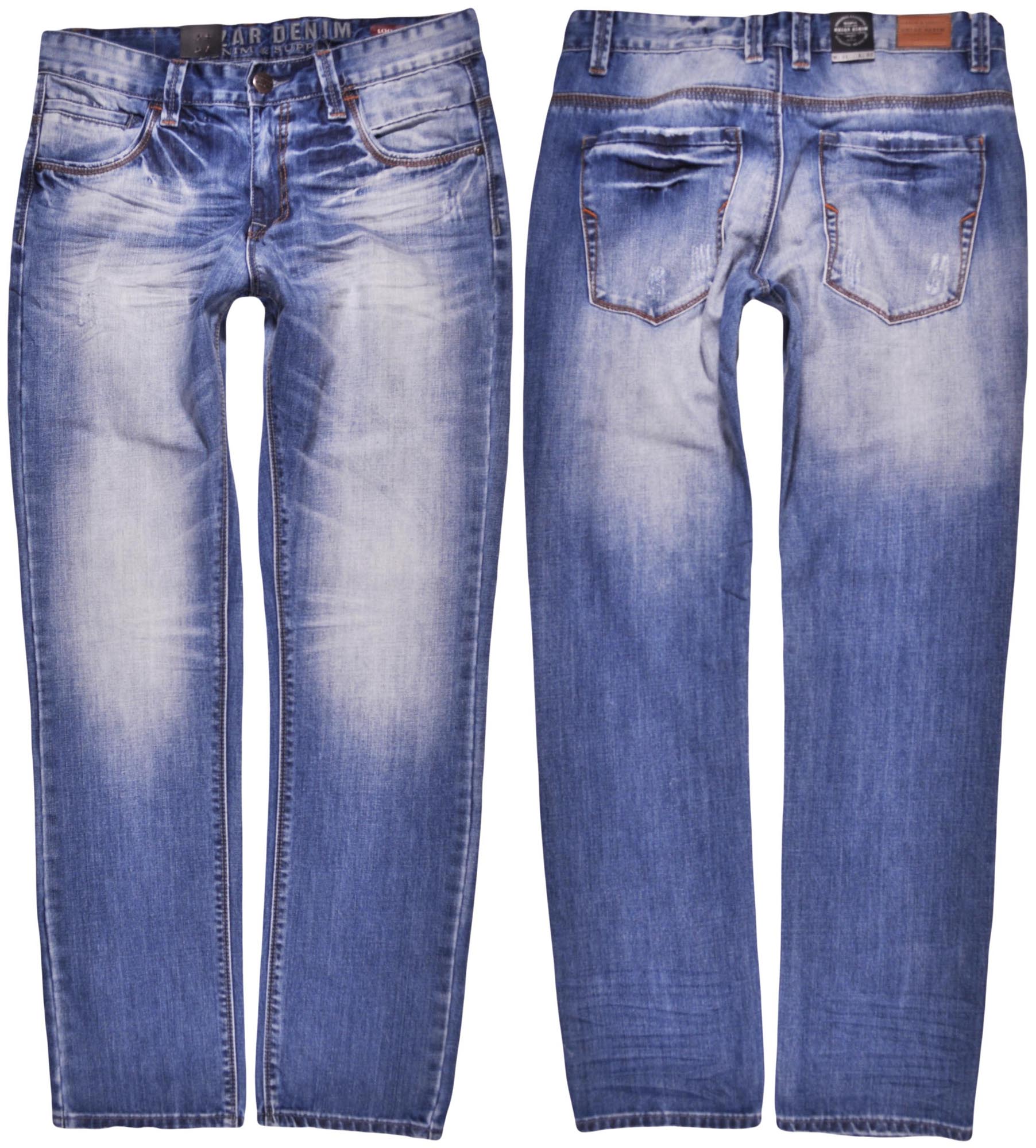 HUZAR nohavice BLUE jeans LOOSE _ W31 L32