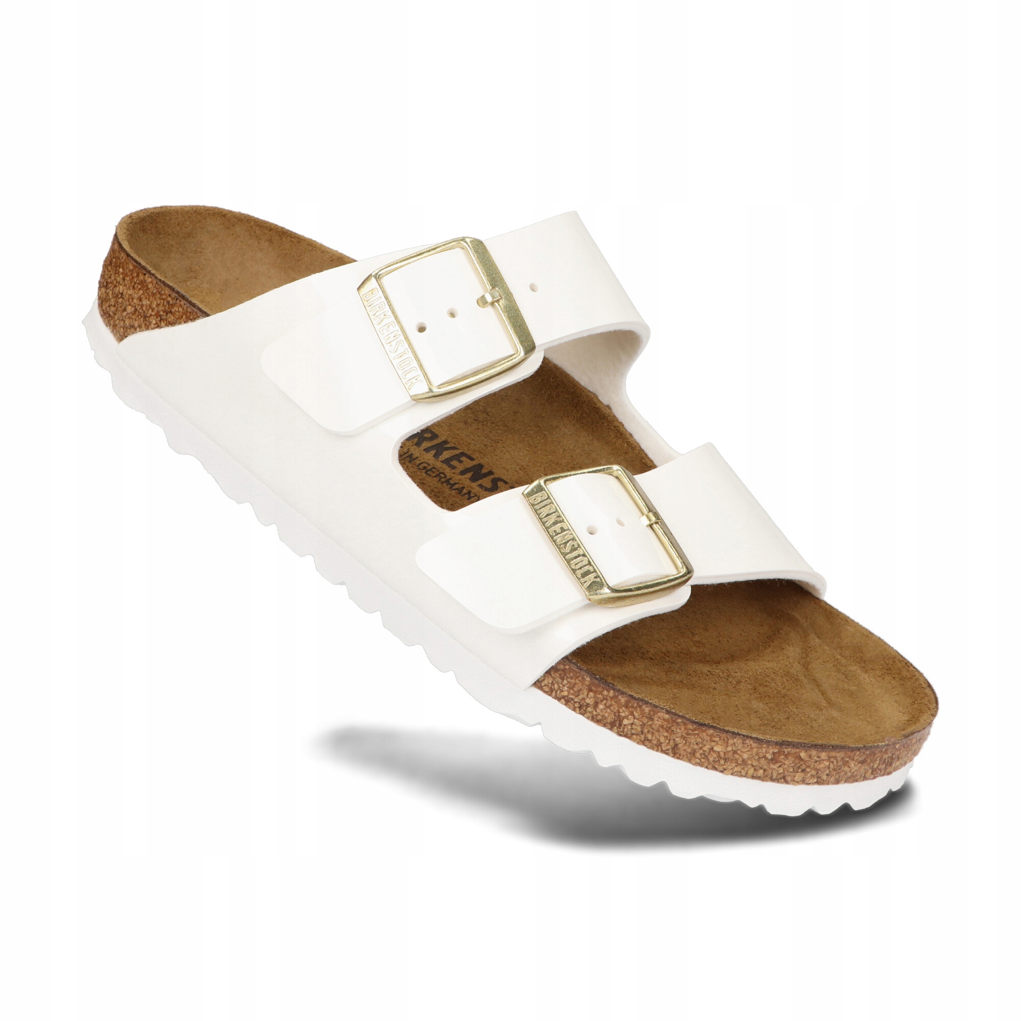 

Klapki Birkenstock Arizona 1005294 Patent White 39