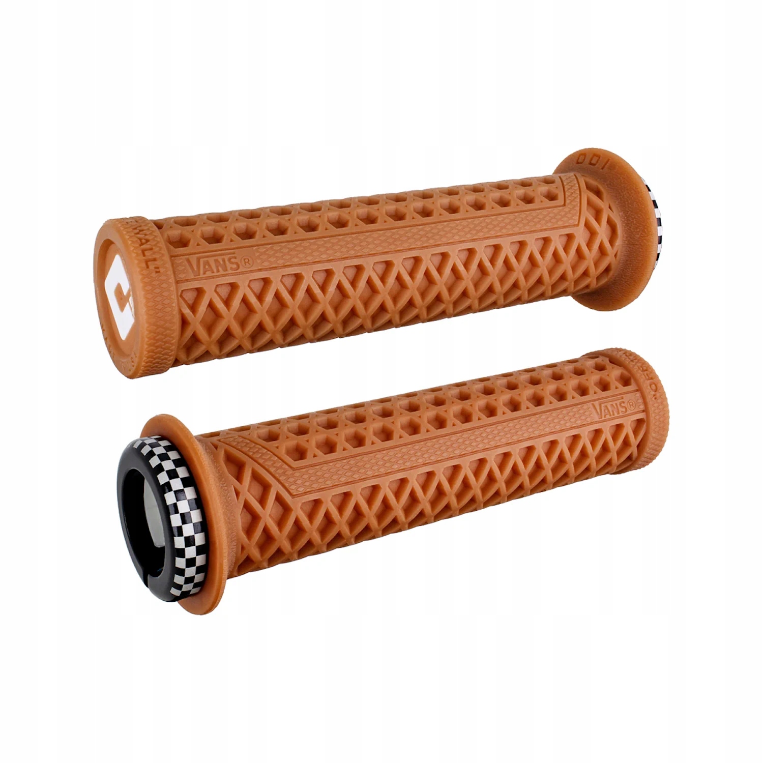 Gripy rowerowe Odi x Vans v2.1 Lock-On gum-checkboard 135mm