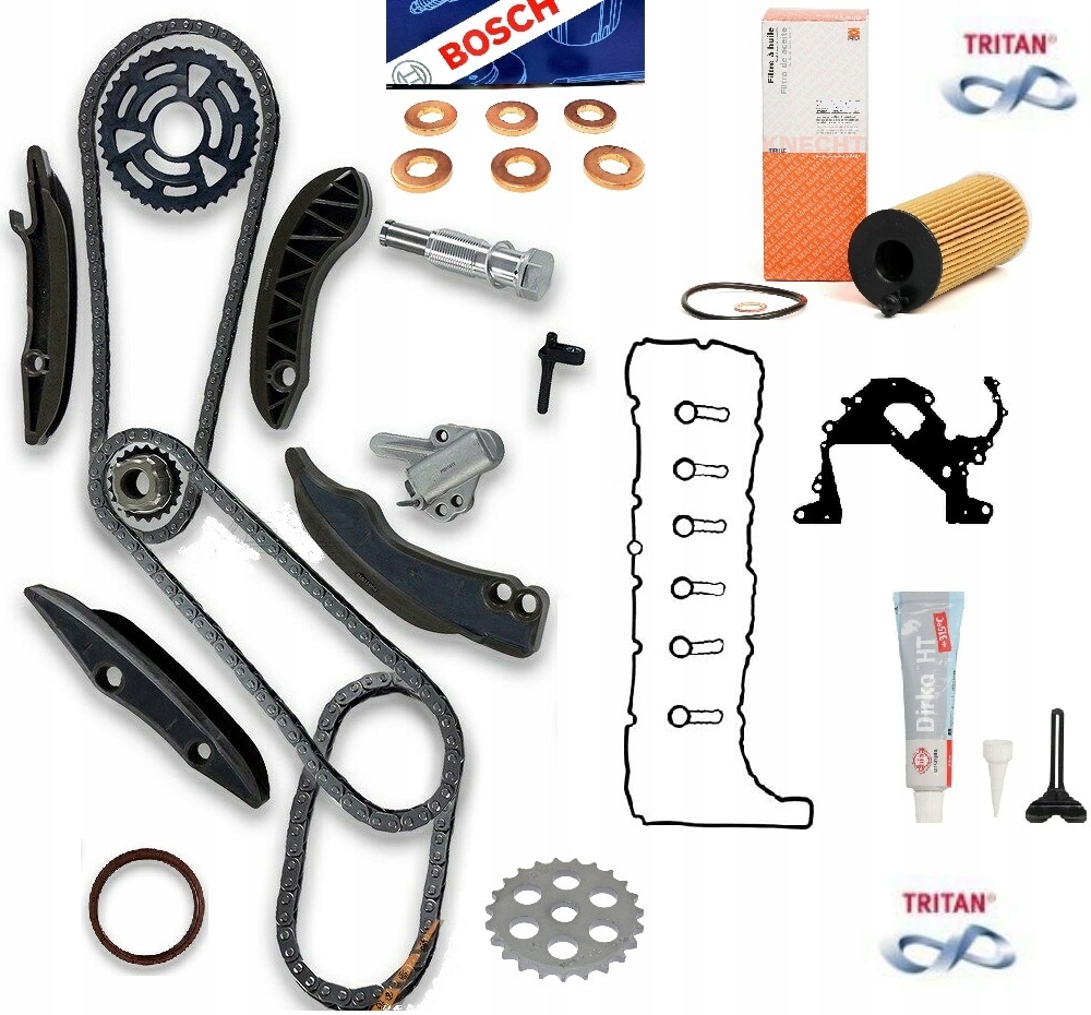 1131 8 - Ланцюг распредвала BMW N57 F31 F36 F32 F10 F11 F07