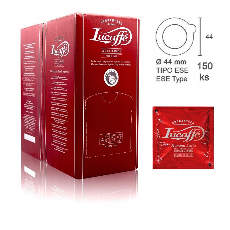 Káva kapsle Lucaffe 150 ks