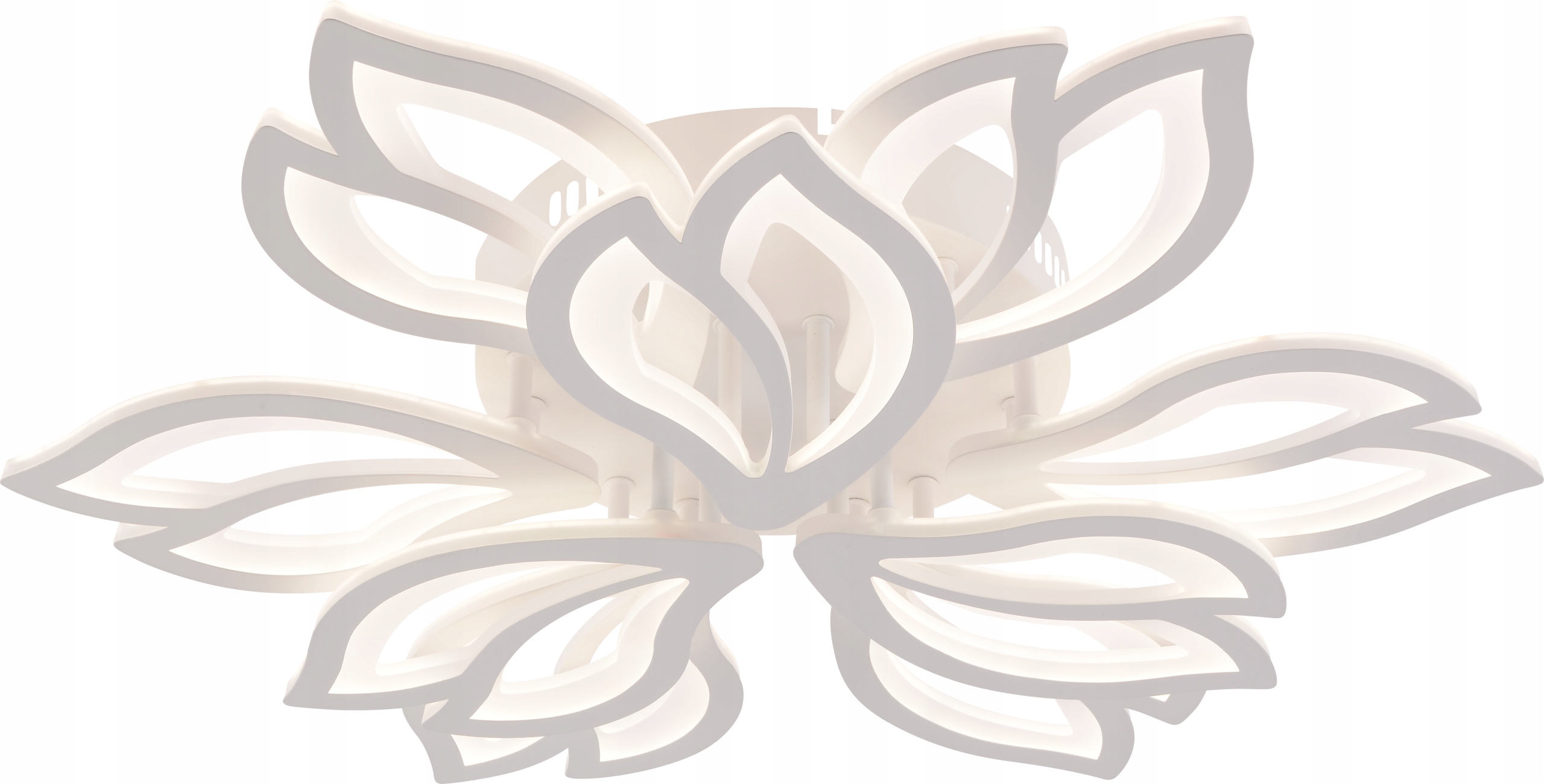 Moderný Led Luster 180W Dizajn Diaľkový Ovládač Cct Vargo DL1136