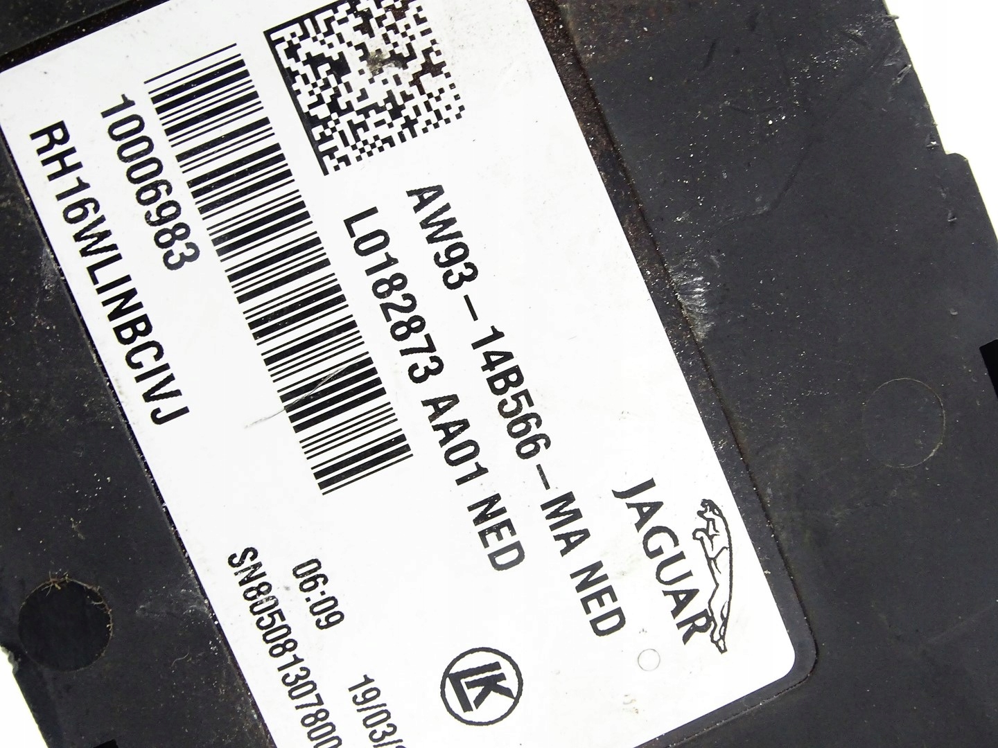 PANEL switch control seat right JAGUAR XJ X351 AW93-14B566-MA