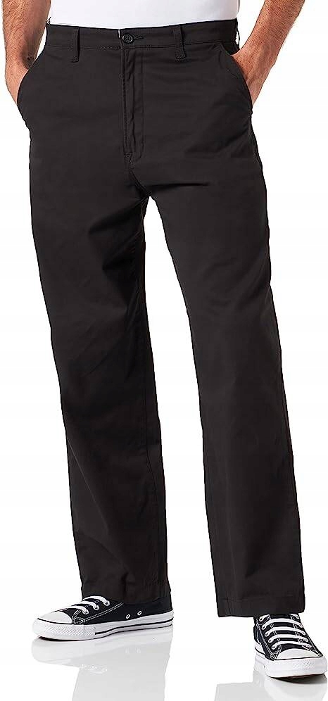 Pánské volné kalhoty Lee Loose Chino Black L70ZTY01 34/34