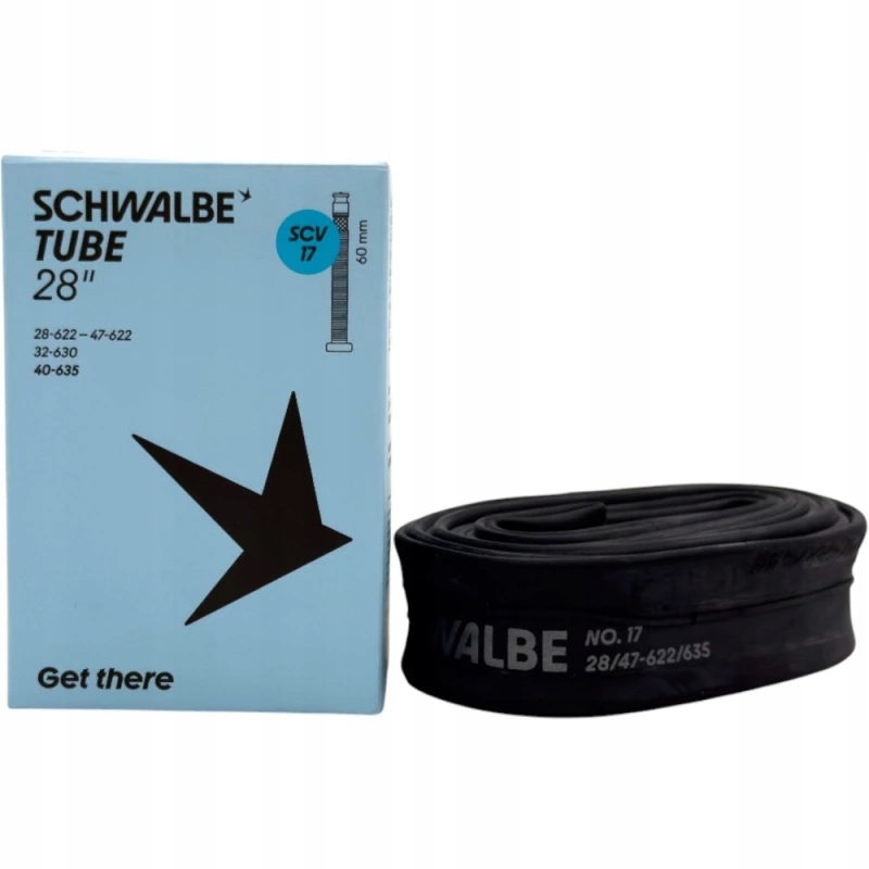 Dętka Schwalbe Click Tand SCV17/28/47-622/635/ 60MM