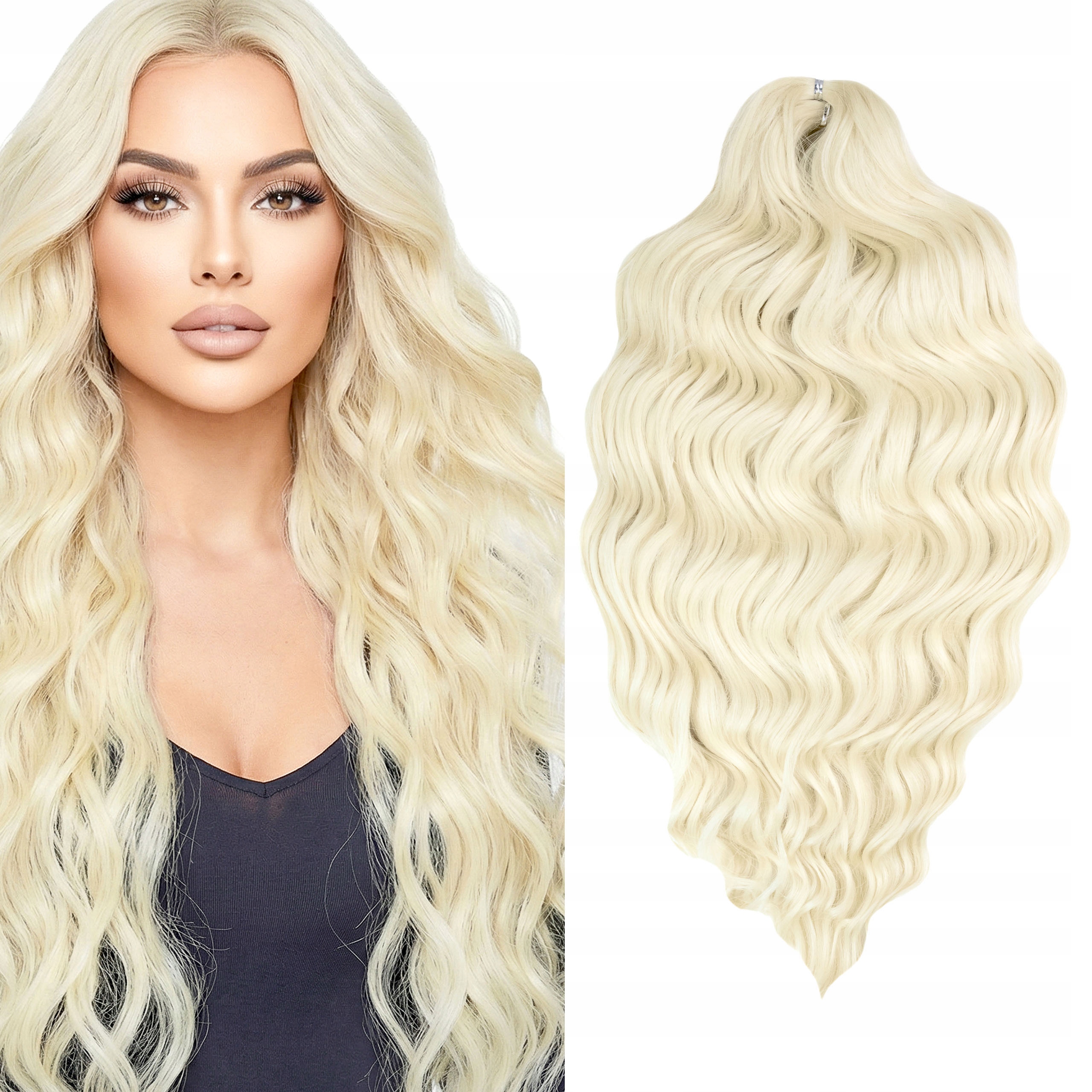 Syntetické česací vlasy Afroloki Crochet Hair Body Wave Anna #613