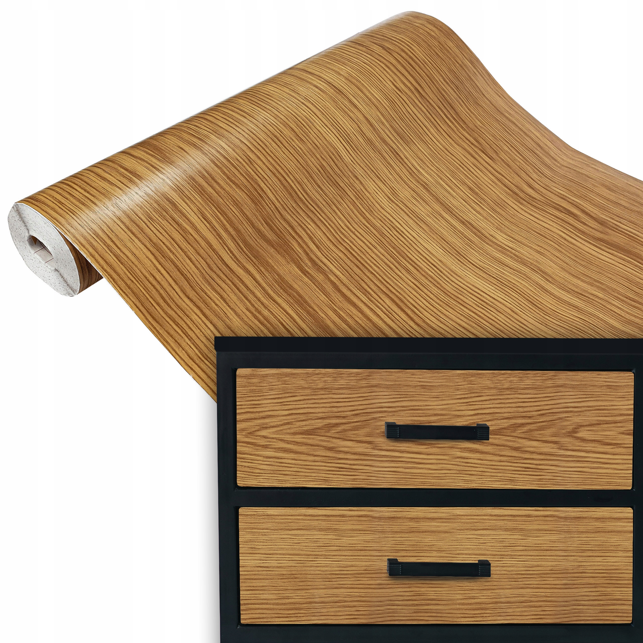 

Folia Okleina Meblowa Dąb Japoński 90x50 C19