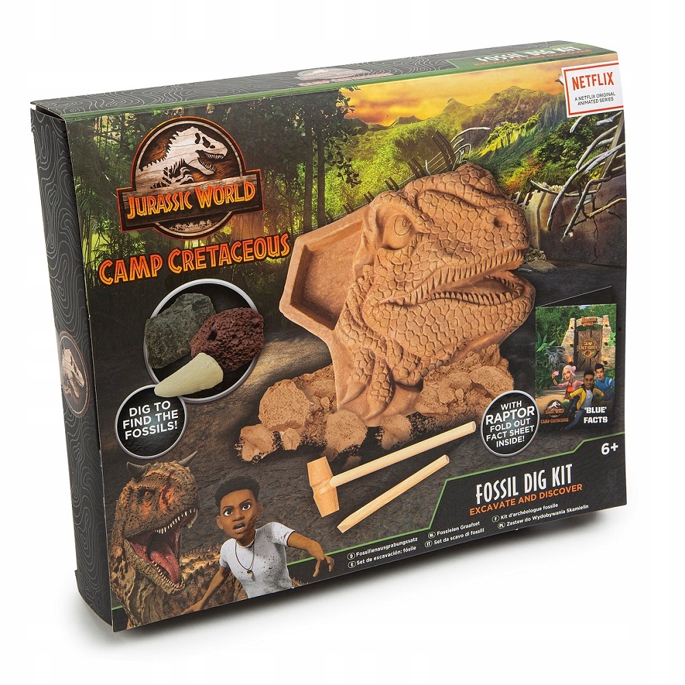 

Jurassic World Wykopaliska Dinozaurów Skamieliny