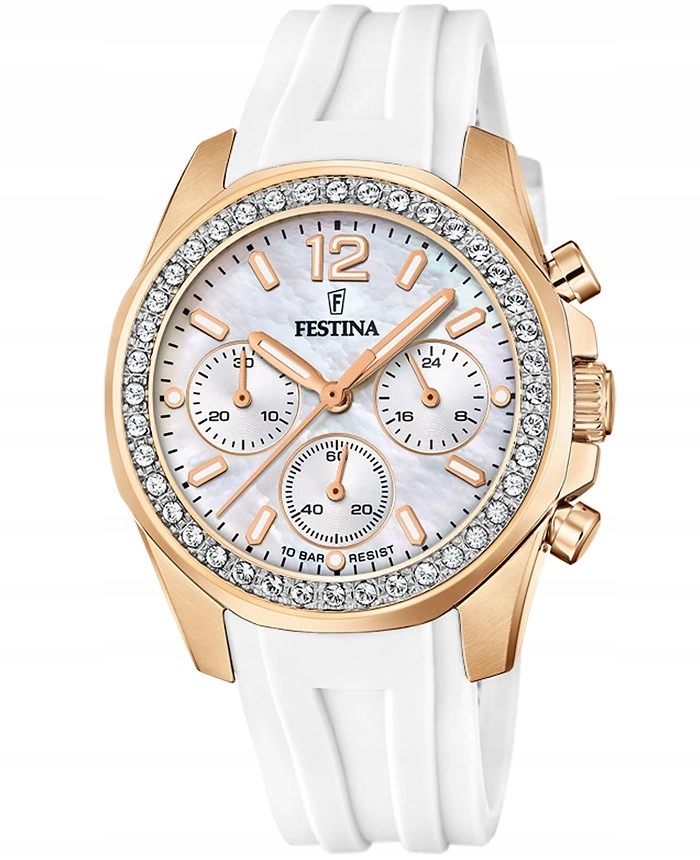 Dámské hodinky Festina F20611/1 Boyfriend Rainbow Chrono