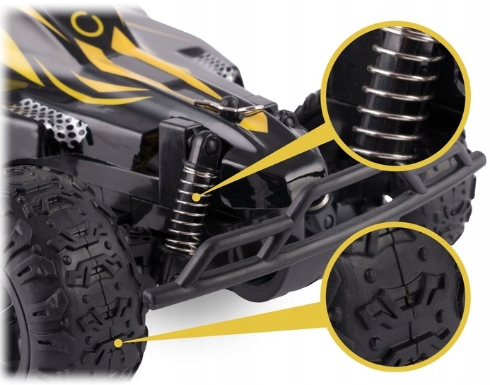 ZABAWKA ZDALNIE STEROWANA SAMOCHÓD OVERMAX RALLY SZYBKI 25 KM/H + BATERIE Kod producenta ZOGIX