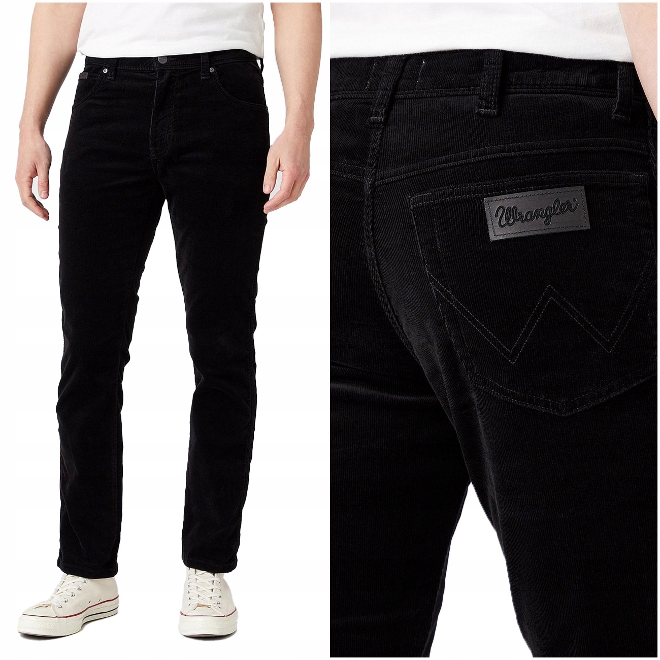 

Wrangler Texas Męskie Spodnie Sztruksowe W34 L30