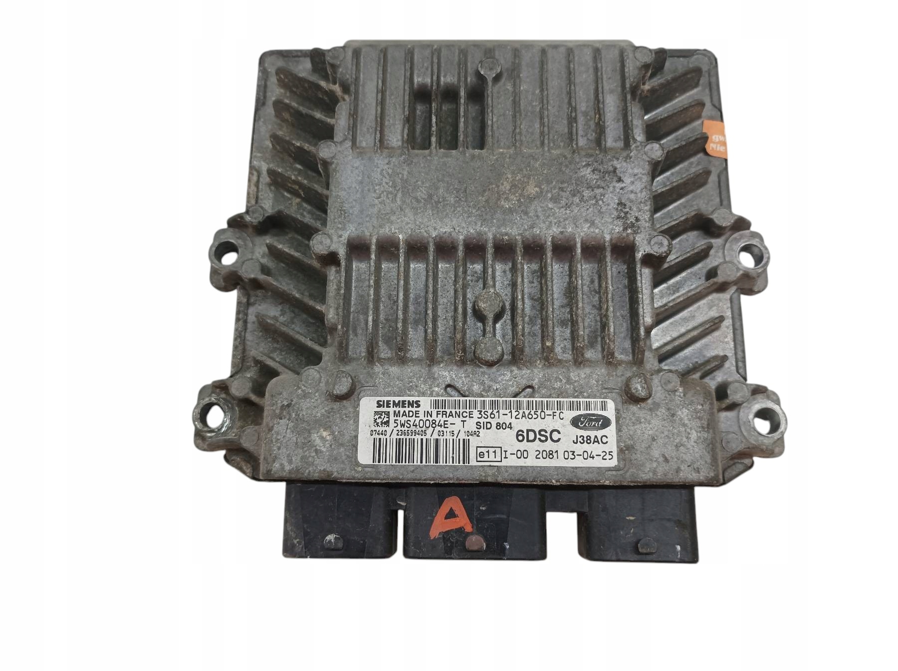 Centralina Motore 3S61-12A650-FC Mazda 2 e (2003-2007)