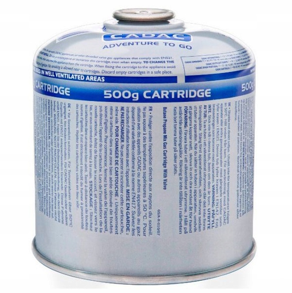 

Kartusz gazowy Cadac EN417 500g Propan butan gwint