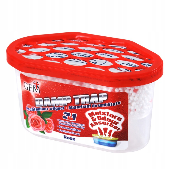 

Pochłaniacz Wilgoci Gem Damp Trap 400 ML Różany