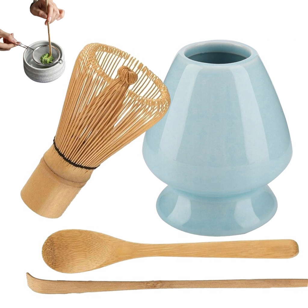 Levně Sada Pro Čajový Obřad Matcha Miska Bambusová Lžička