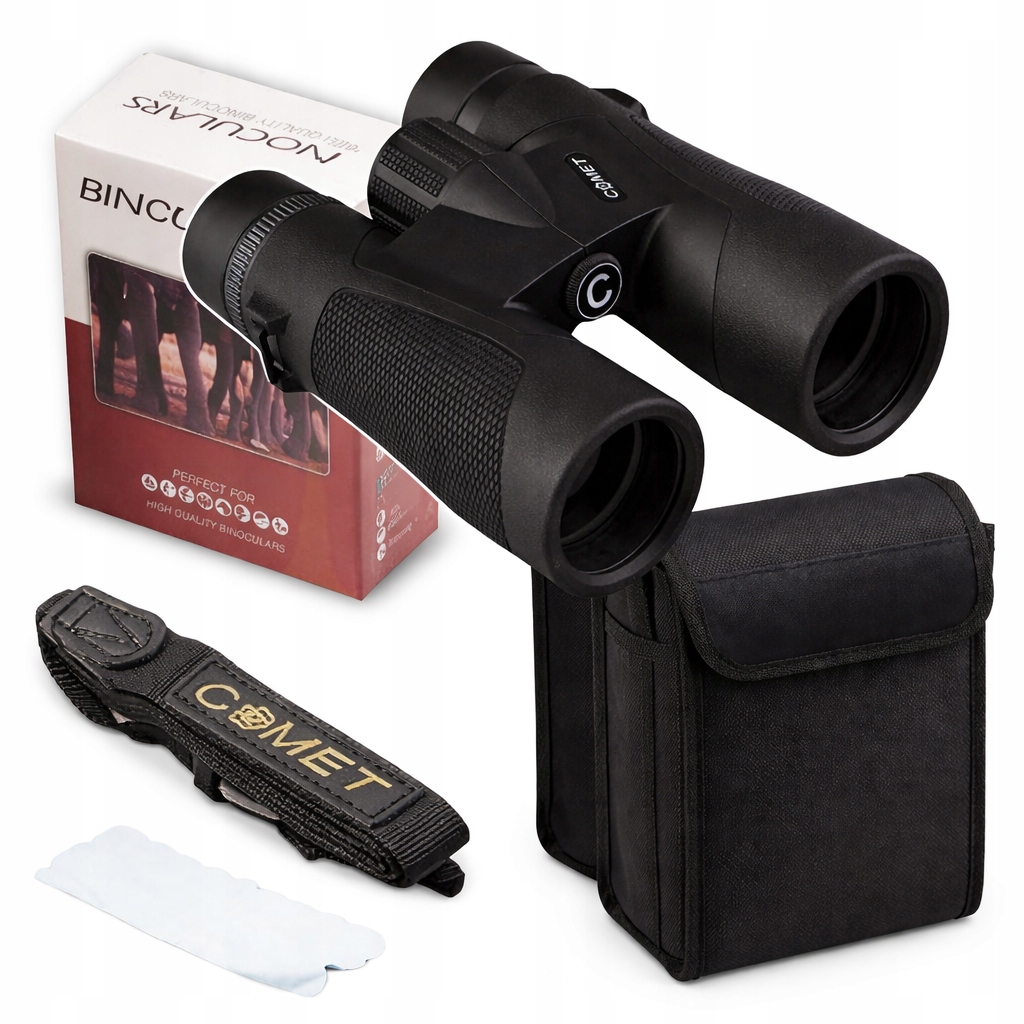 Lornetka Comet Pro 10x42 uniwersalna kompaktowa wysokiej jakości LR-058