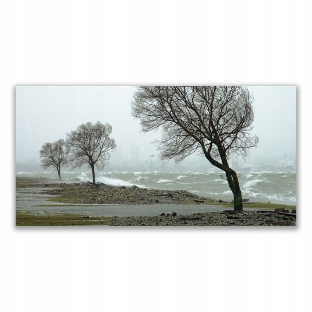 

Obraz akrylowy nowoczesny 120x60 Morze Sztorm Fale