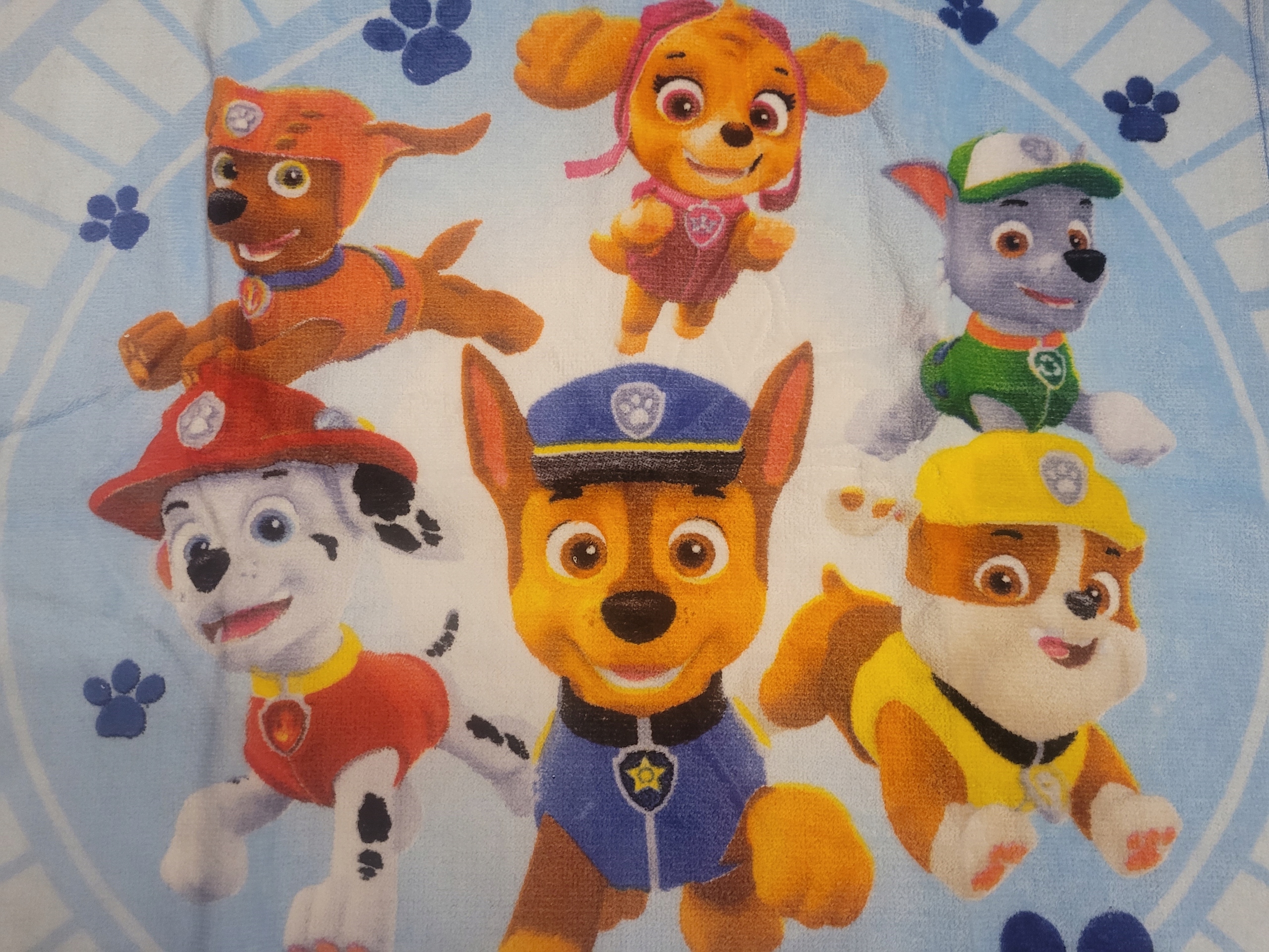 Psi Patrol Poncho RĘCZNIK Kąpielowy z kapturem Marka BrandMac