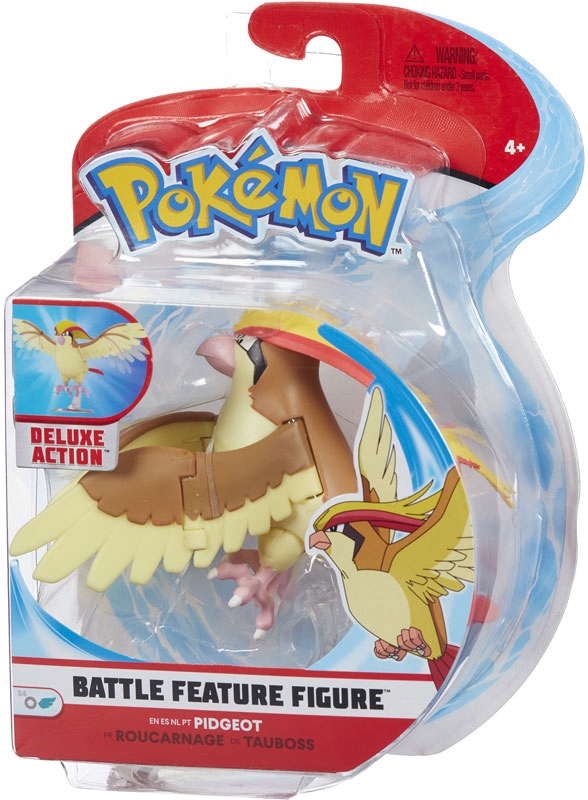 Figurka POKEMON Pidgeot z Funkcją Ataku Typ figurka