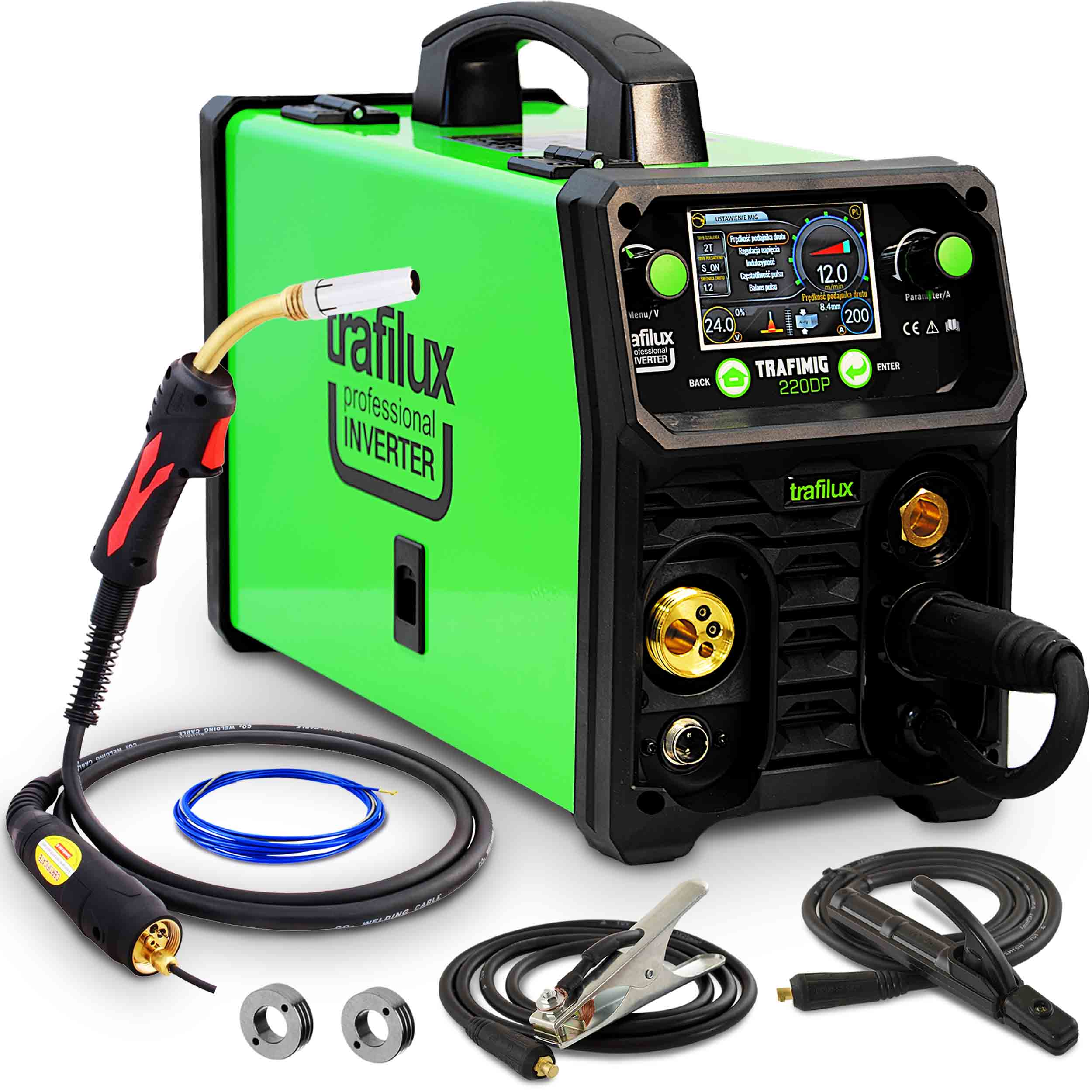 Spawarka Trafilux Trafimig 220 Dual Puls LCD