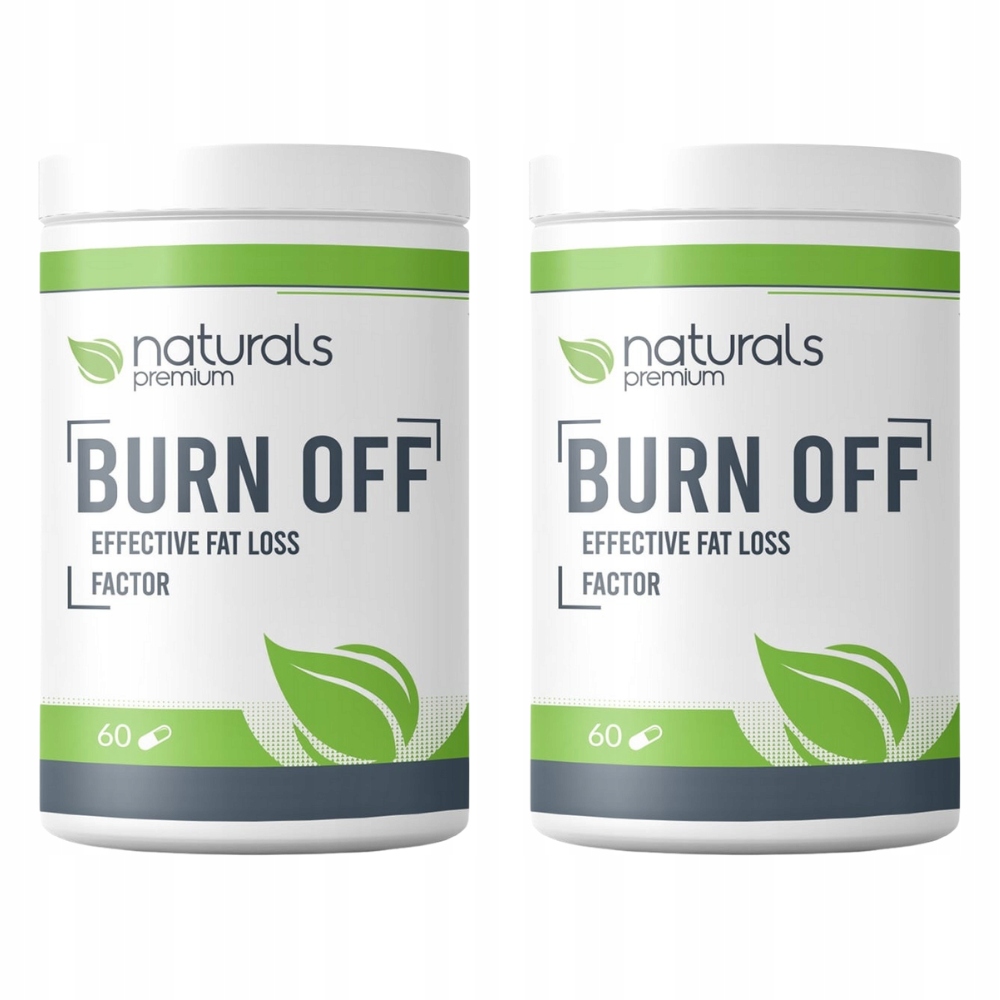 Naturals Premium Burn Off 60 kapslí spalovač tuků termogenik redukce Top