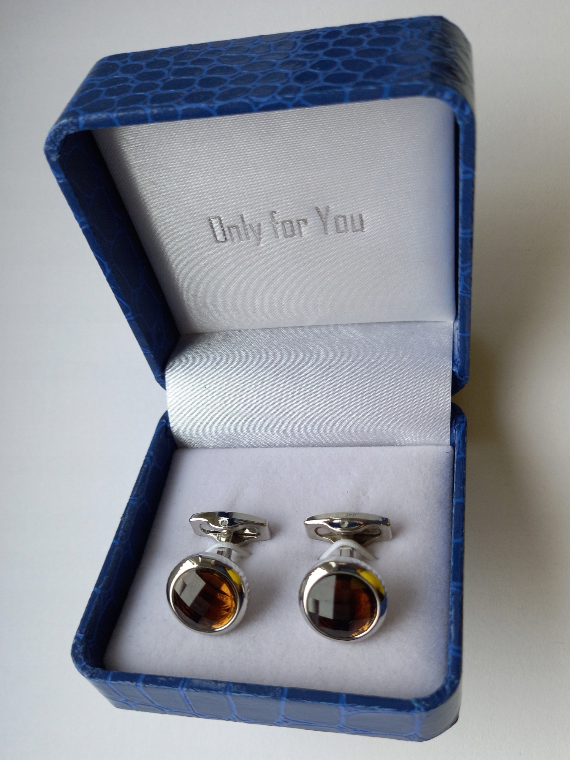 Svatební manžetové knoflíčky Křišťál Swarovski