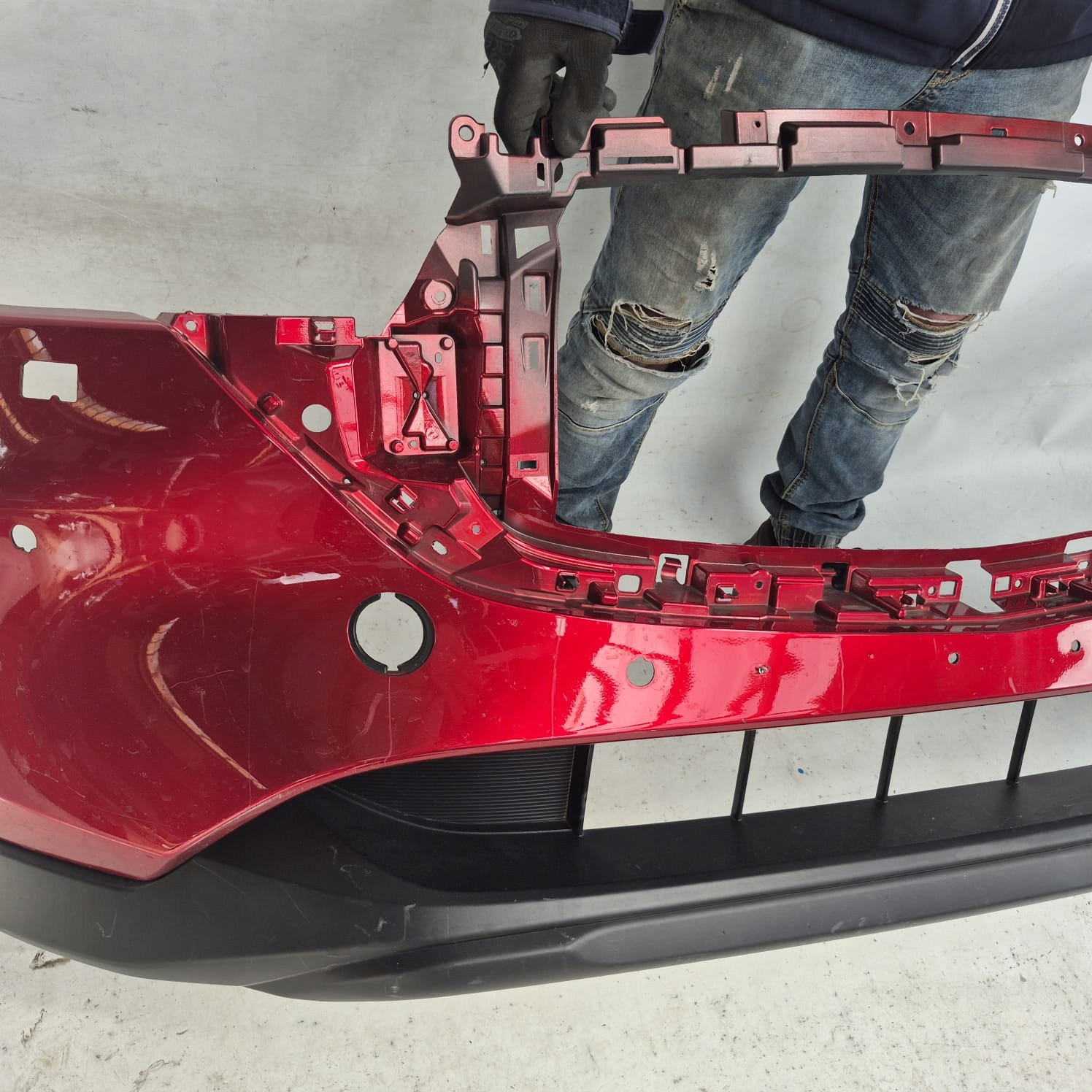 MAZDA CX-5 II LIFT 22- bumper front front washers PDC