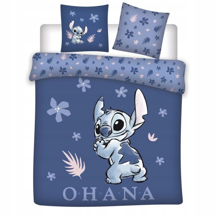 Veľká Posteľná Bielizeň Lilo A Stitch Posteľná Bielizeň Stitch Disney 220x240 King Size