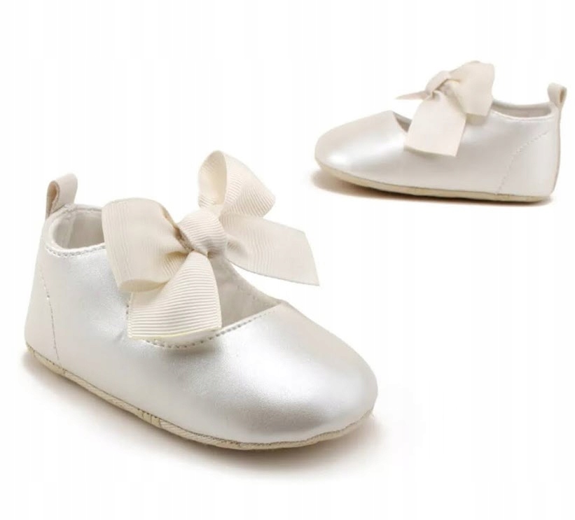 NIECHODKI buty BALERINY do chrztu r. 17/18 chrzest Bohater brak