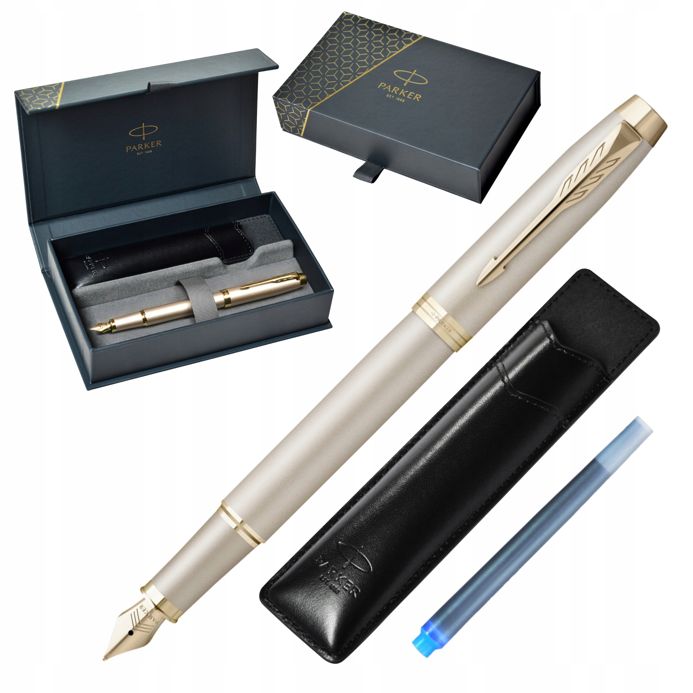 Pióro Parker IM Professionals Champagne z etui