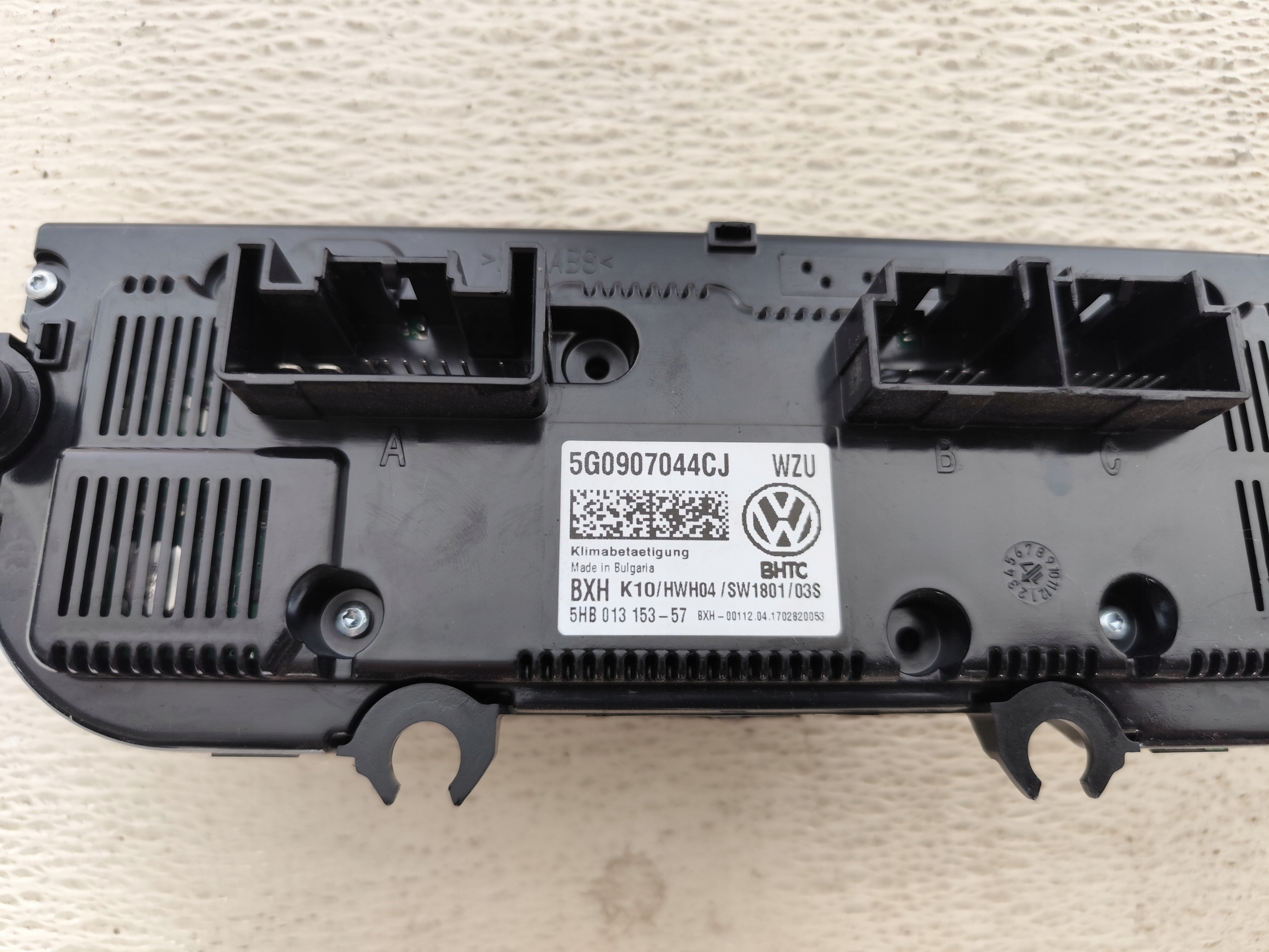 VOLKSWAGEN PASSAT B8 2017 PANEL klími klimatizaci 5G0907044CJ