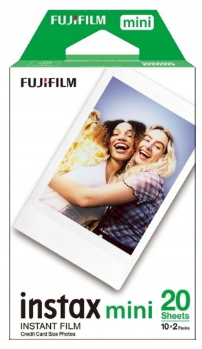 Wkłady wkład instax mini 20 szt Film Fujifilm 7,9,11,12 mini 25 50 s