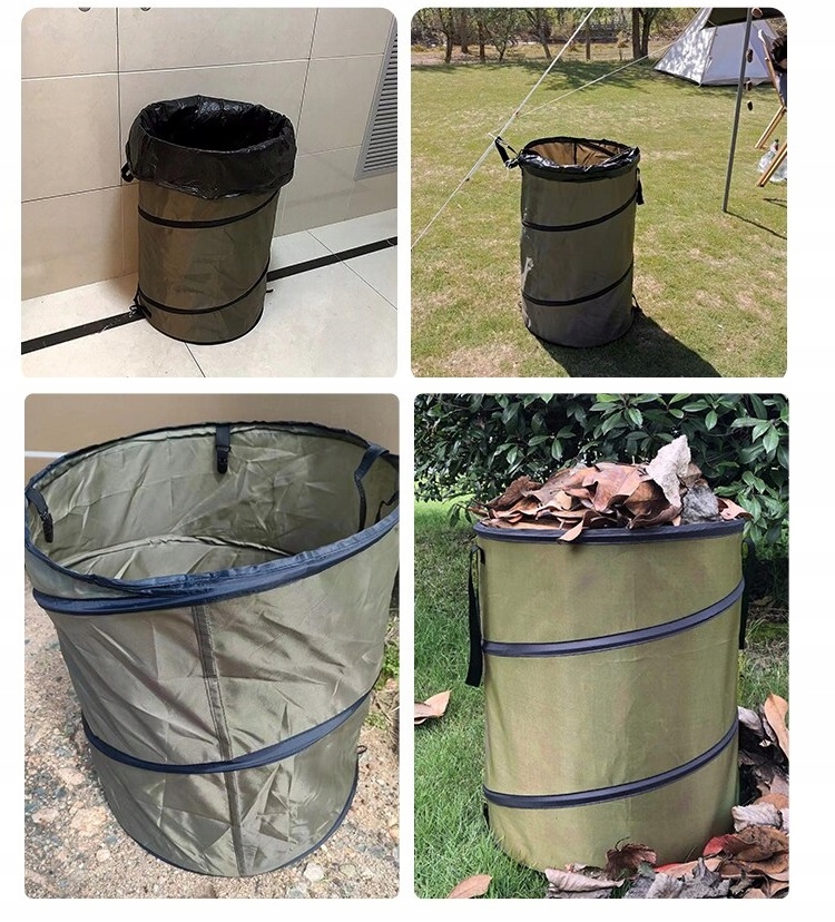 POJEMNIK KOSZT TORBA SKŁADANA NA LIŚCIE TRAWĘ 115L Marka DKM