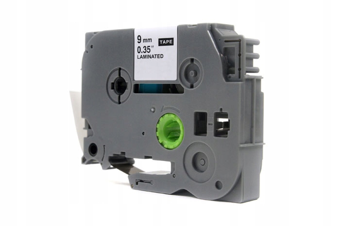 Taśma do Brother Biały na Niebieskim 9mm*8m TZe525