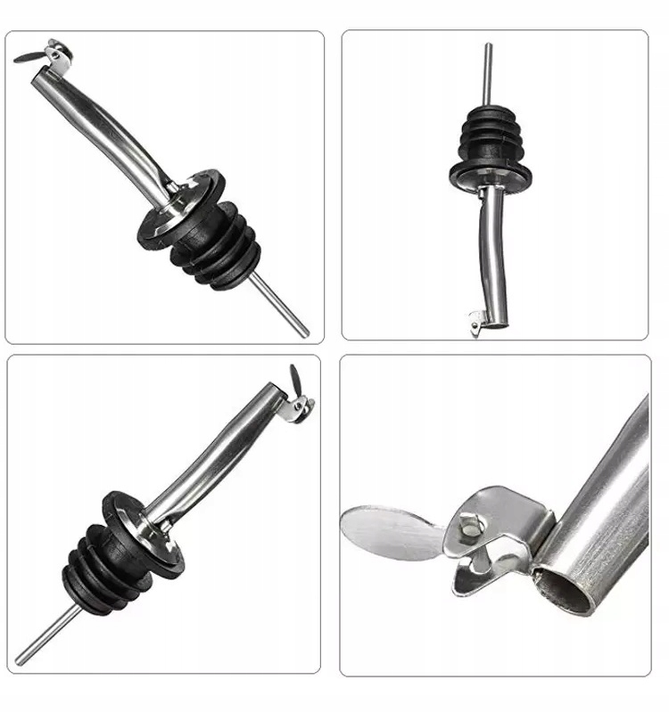 

Nalewak do oliwy soku zatyczka nierdzewny z klapką