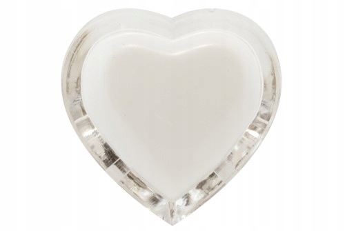 Lampka wtykowa nocna do kontaktu LED serce 0,3W