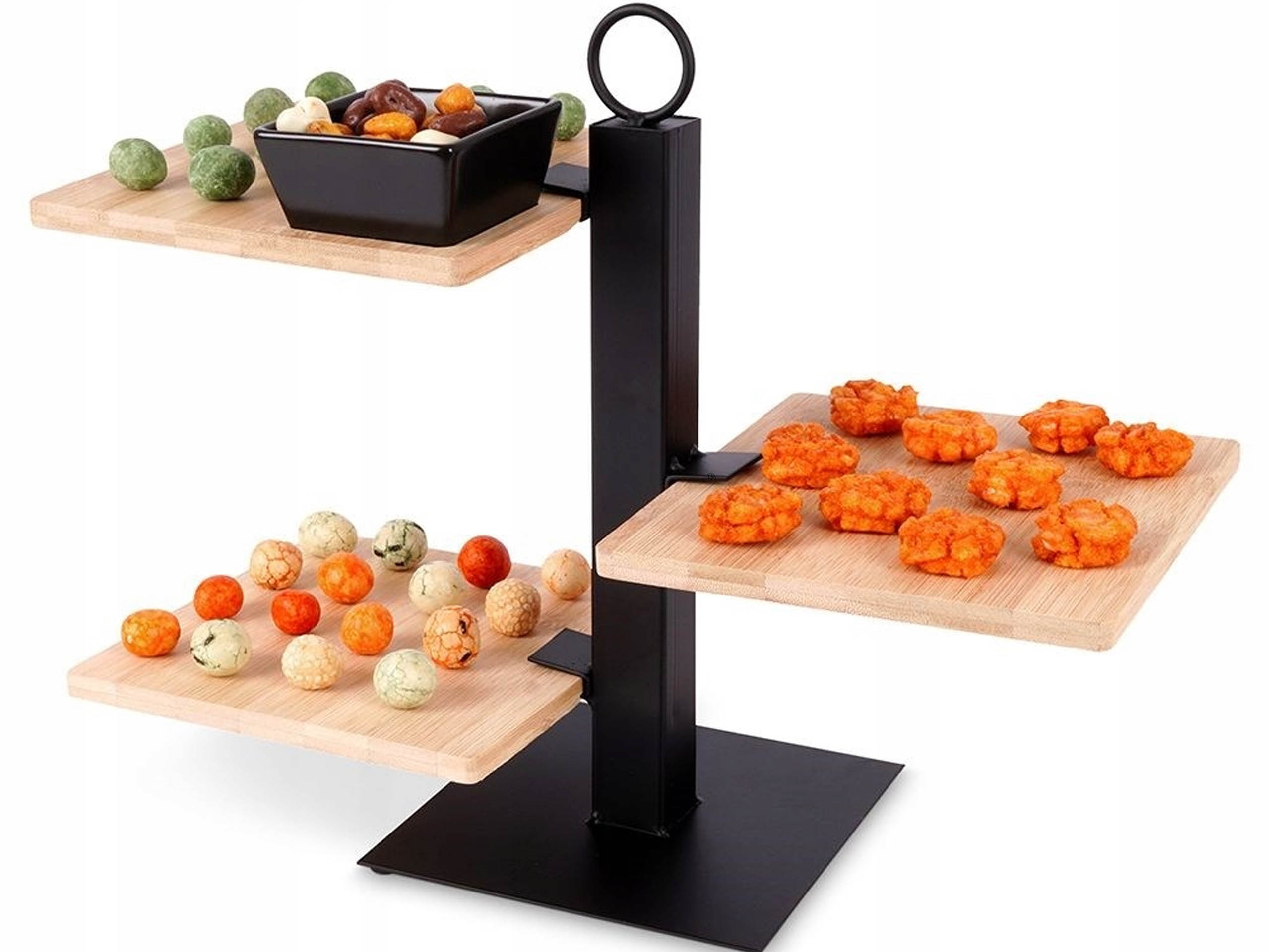 Podnos 3-ÚROVŇOVÁ Na Předkrmy A Svačiny, Sušenky