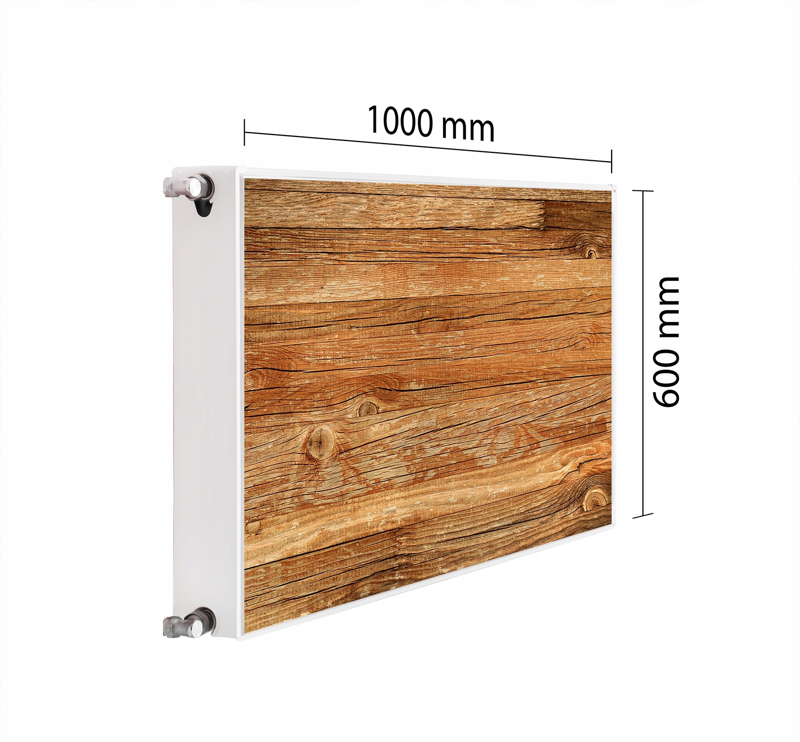 Kryt Na Radiátor Maskovač 100x60 Dřevo Podložka Magnet