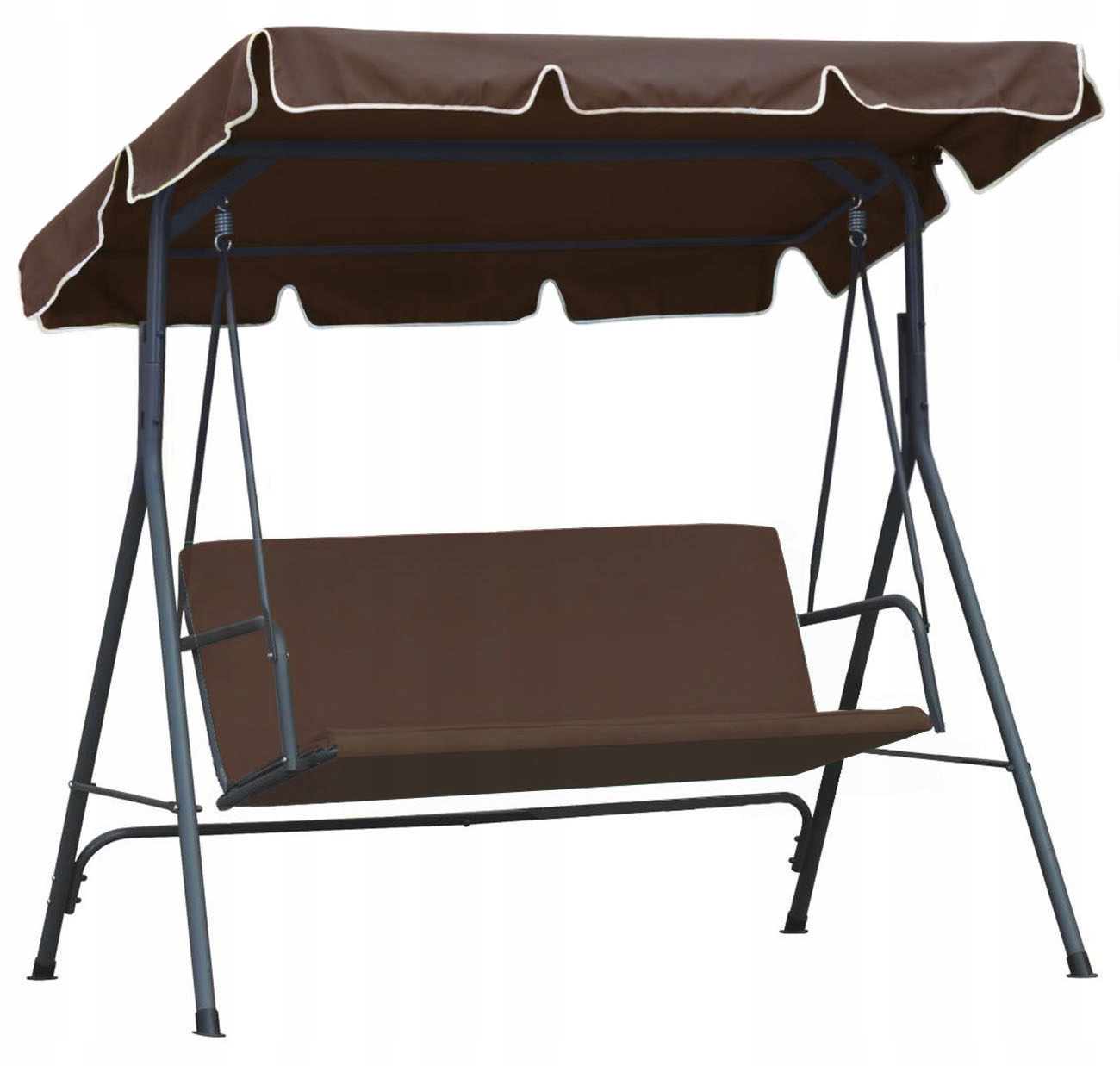 Daszek Dach na Huśtawkę Ławkę Ogrodową 115x188cm Styl tradycyjny