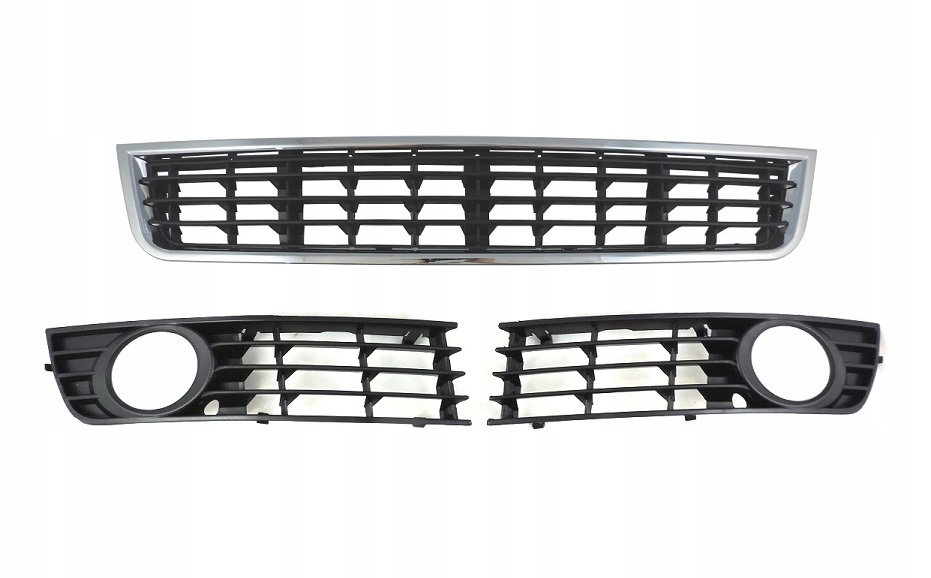 133427/27-1/27-2 - AUDI A4 B6 00-04 решітка радіатора L + P + S