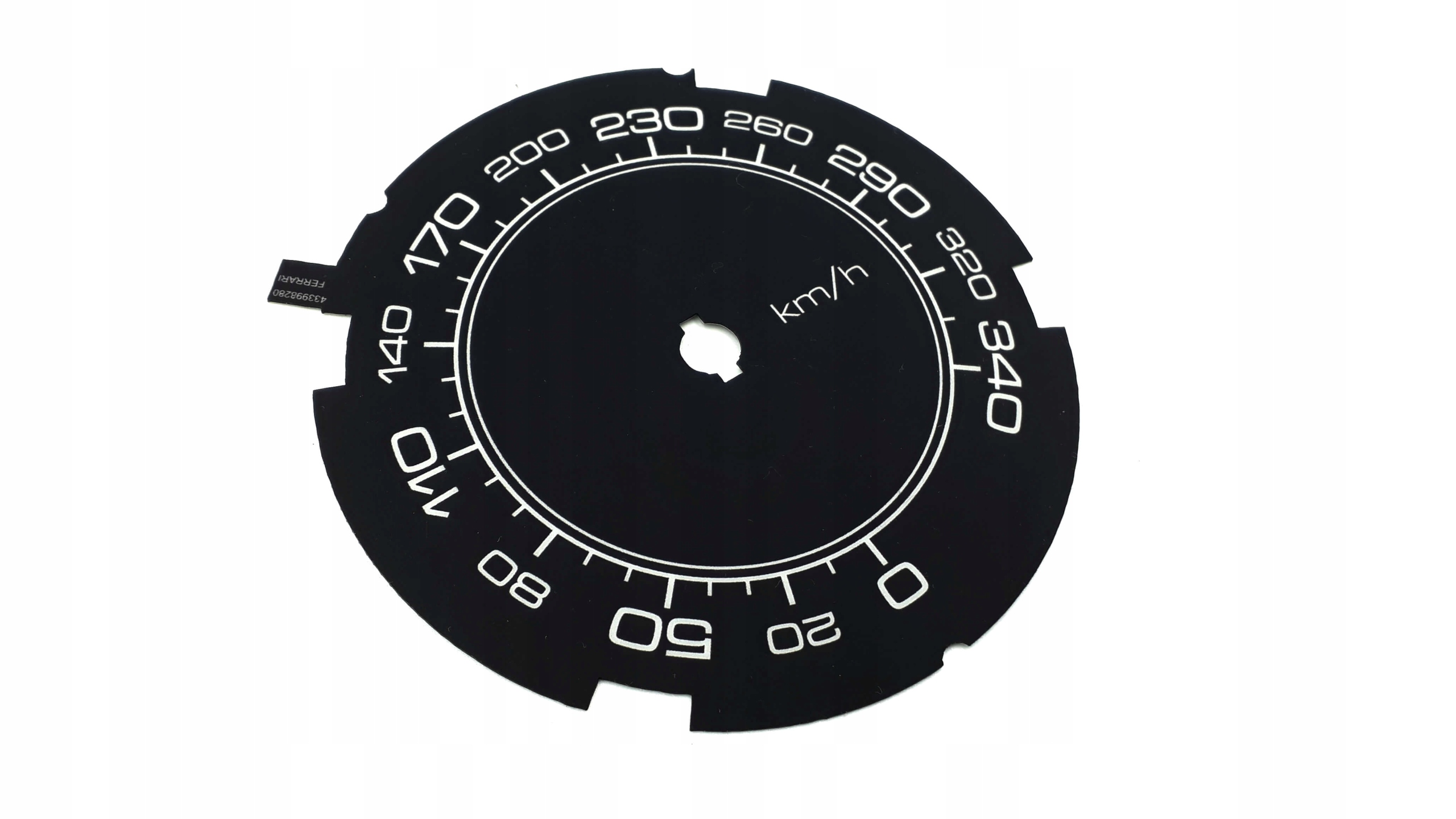 Ferrari California zamiennik tarcz MPH na km MoMan