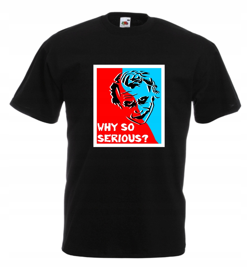 

Koszulka męska Joker Why So Serious r XXL