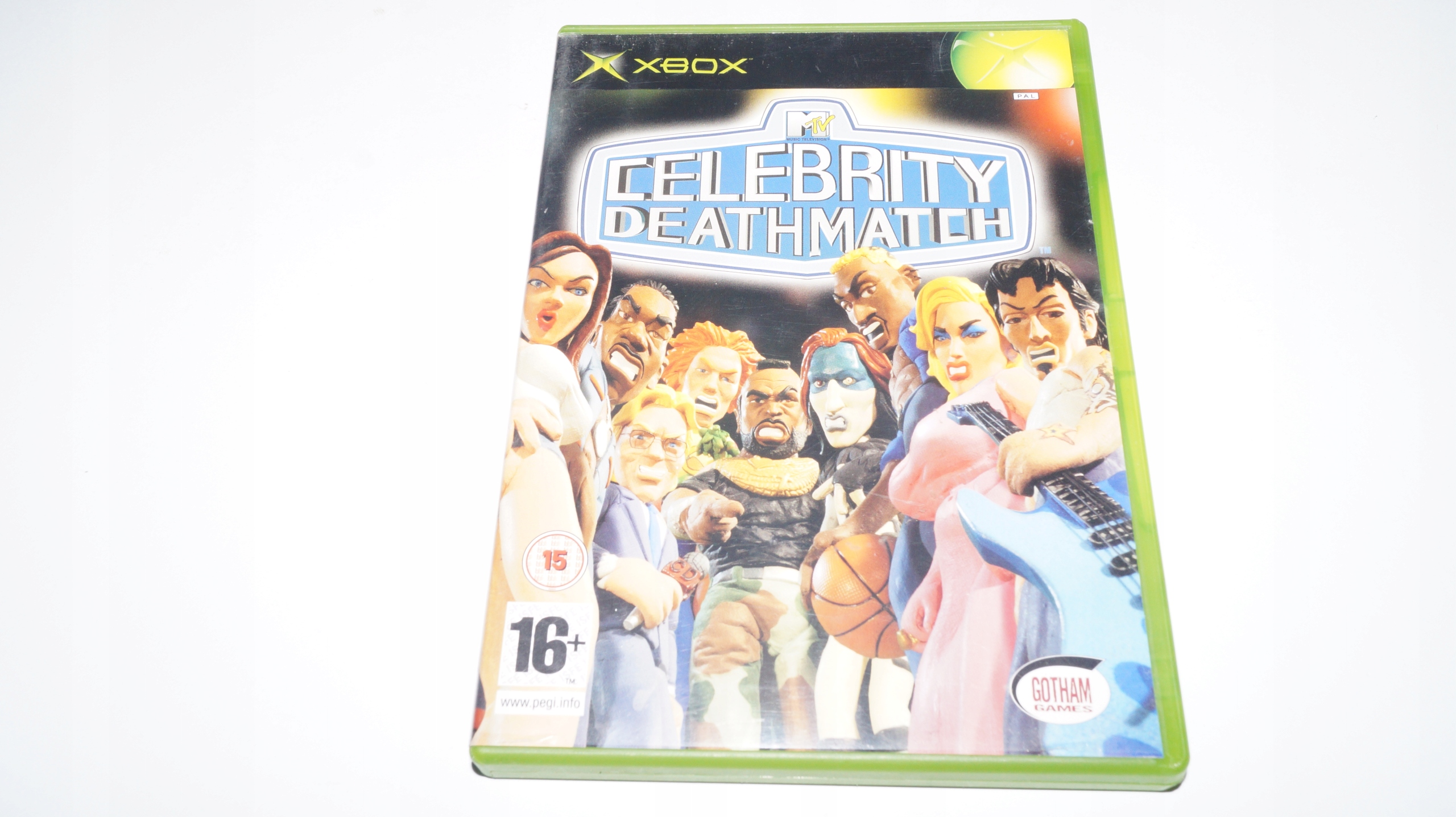 CELEBRITY DEATHMATCH XBOX UNIKAT Platforma Microsoft Xbox
