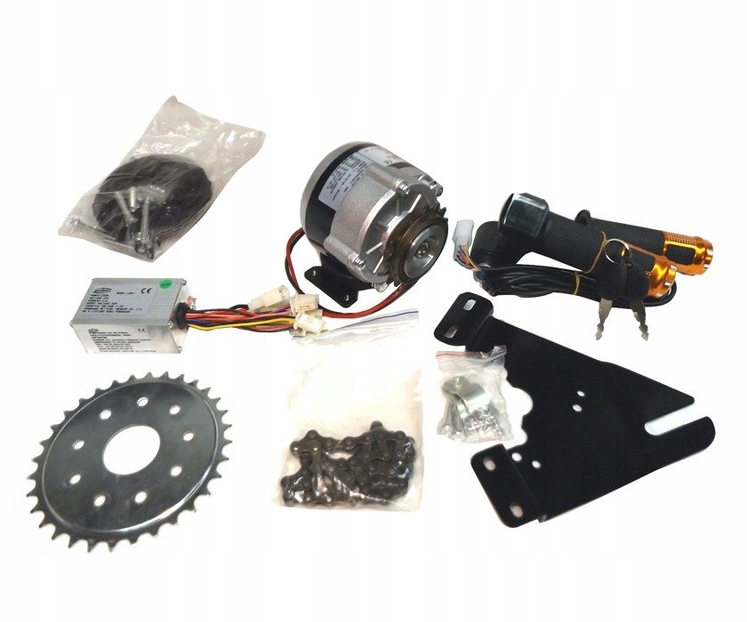 

Zestaw napęd silnik z przekładnią 24V 250W 1016z