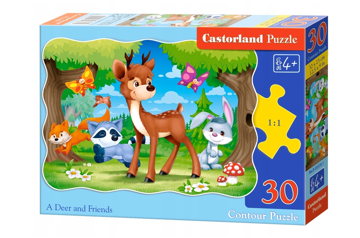 

Puzzle 30 El Jeleń i przyjaciele Castorland